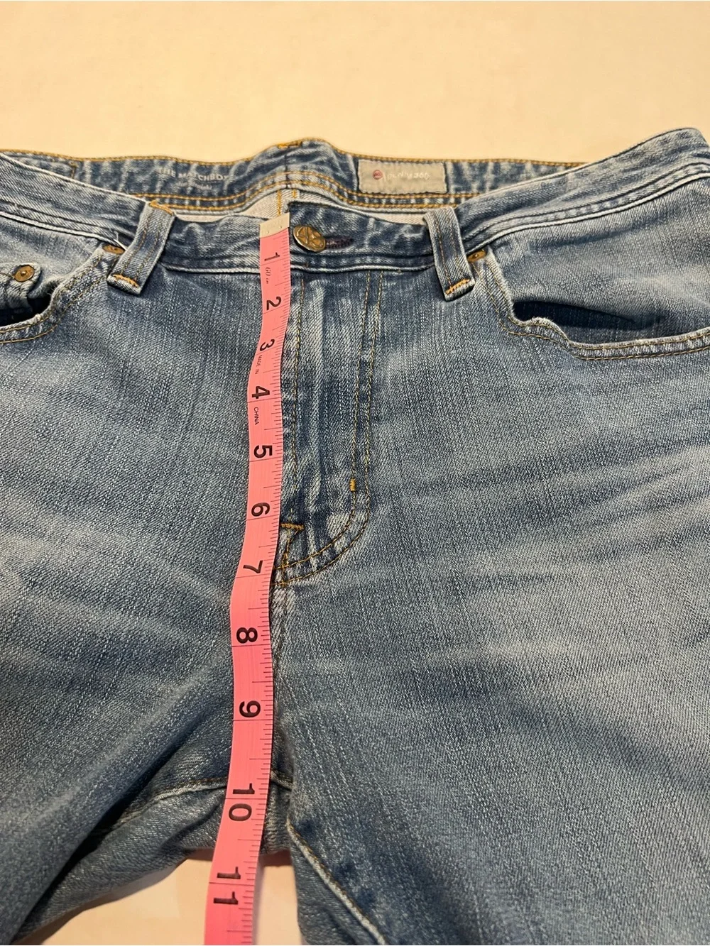 AG Adriano Goldschmied Matchbox Slim Straight Jeans Light Wash 34x32